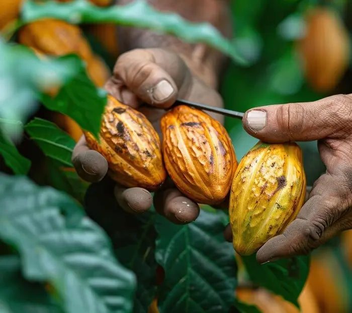 Arhuacos cocoa harvesting